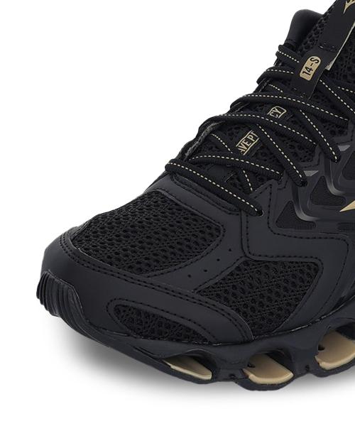 Mizuno Унисекс Wave Prophecy 14 S - Черный:GE Gold [J1GC258381]