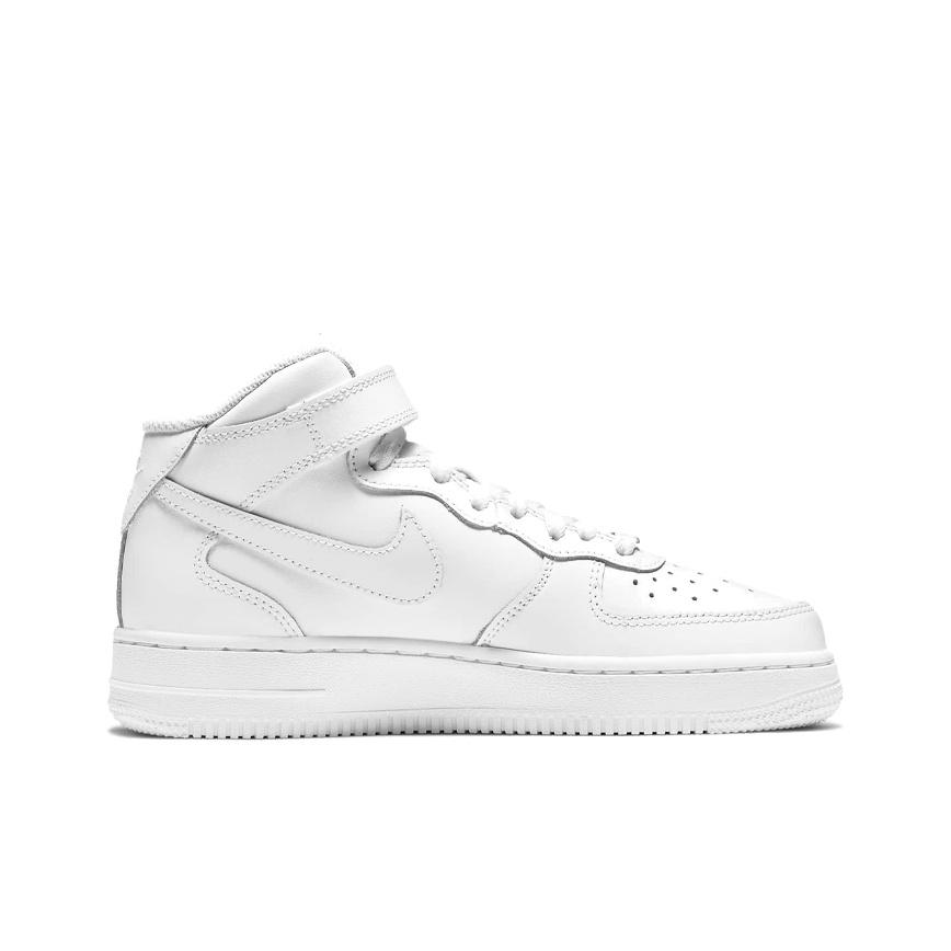Новые Nike Air Force 1 Mid LE Triple White GS DH2933-111