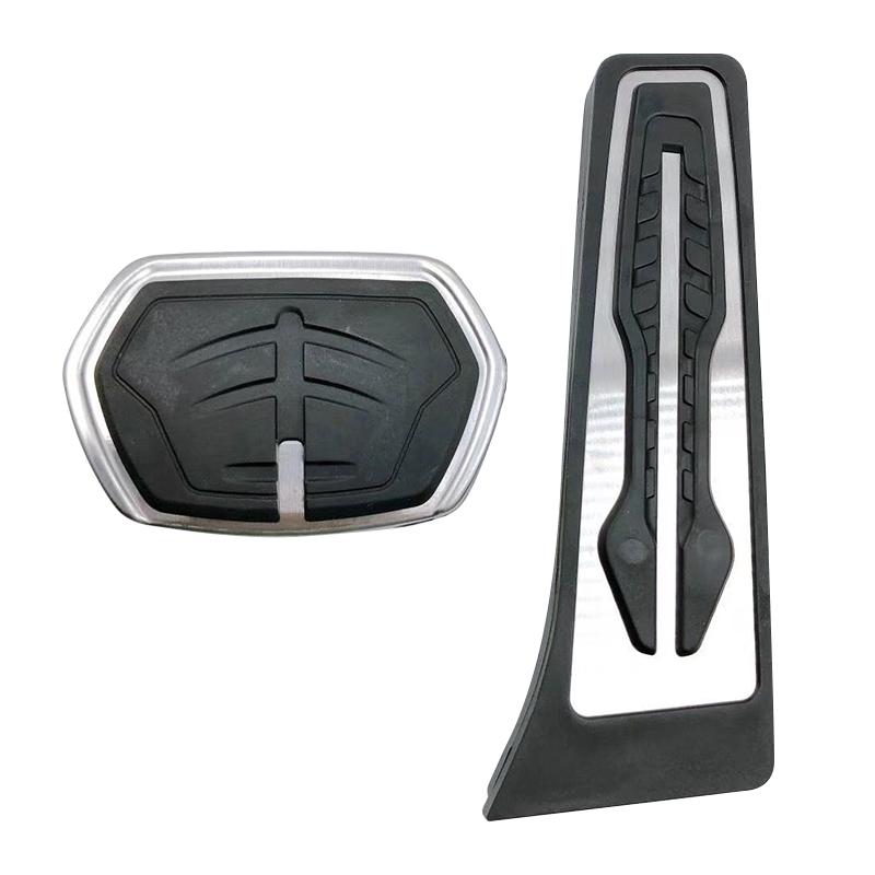 Нержавеющая сталь автомобильные педали акселератора и тормоза, накладка, аксессуары для BMW X1 F48 X2 F39 2016 2017 2018