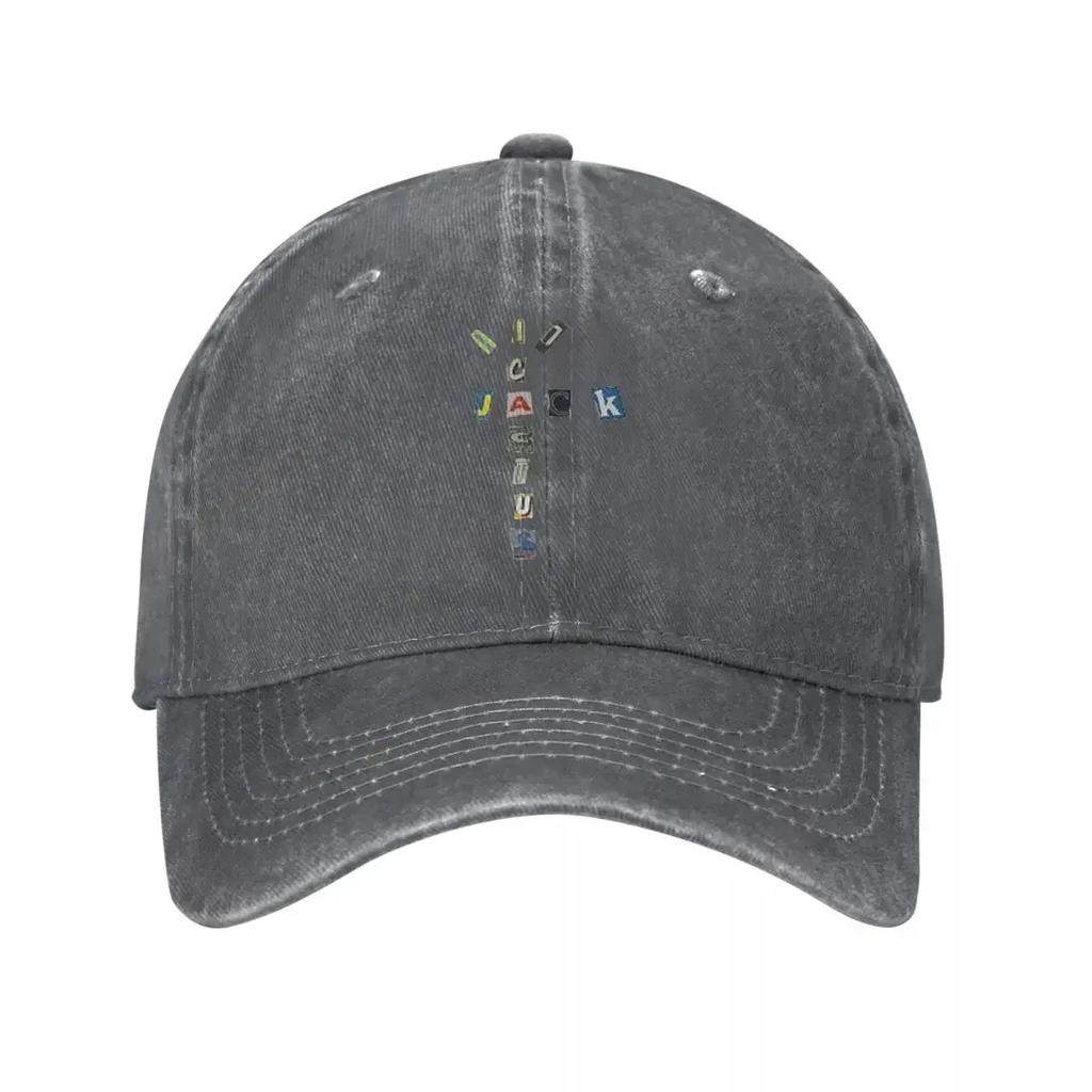 Vintage Cactus Jack Singer Baseball Cap for Unisex Women Distressed Cotton Sun Cap Outdoor Running Golf Caps Hat