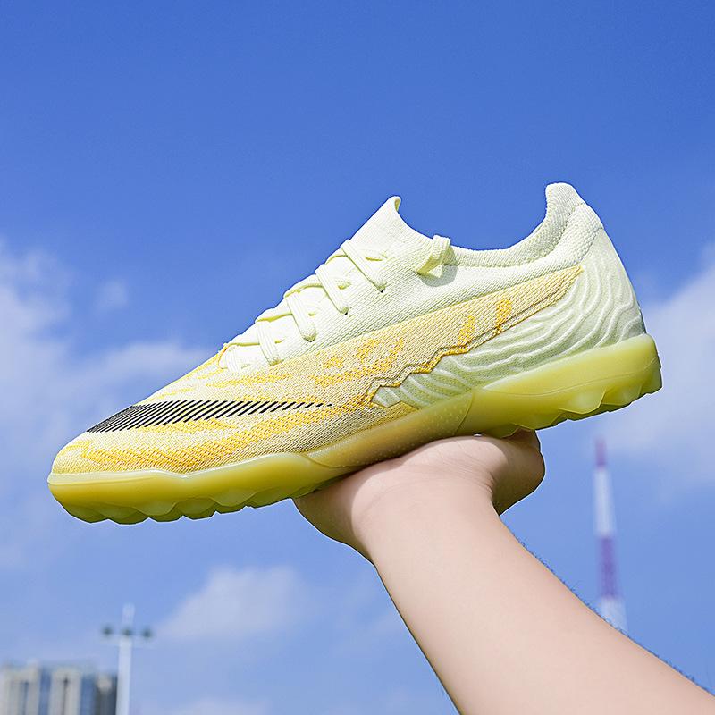 Новые футбольные бутсы мужские прямые продажи с фабрики высокие TF длинные гвозди AG профессиональные тренировочные бутсы футбольная обувь