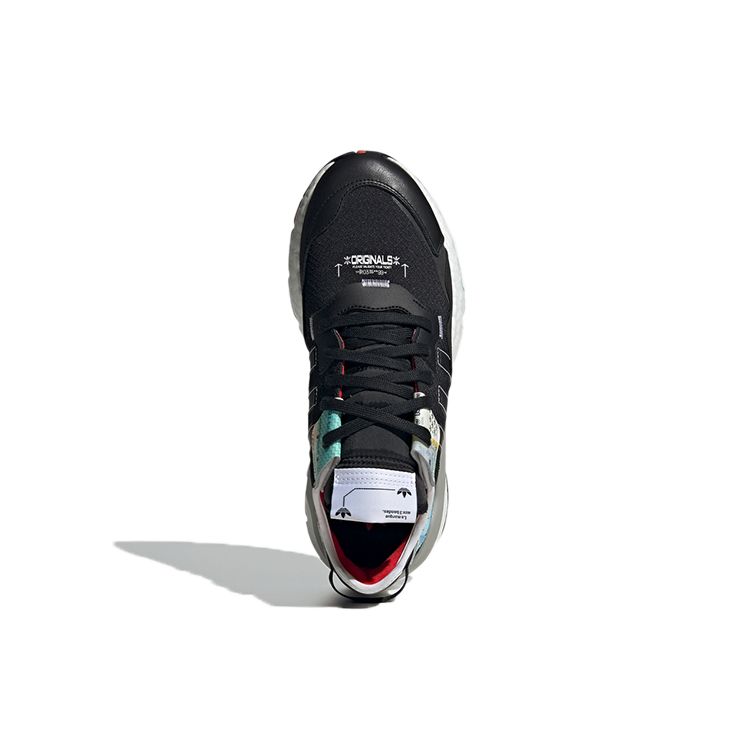 Adidas Оригинальные Nite Jogger Тканевые Спортивные Удобные Амортизирующие Износостойкие Легкие Низкие Повседневные Кроссовки GW4228