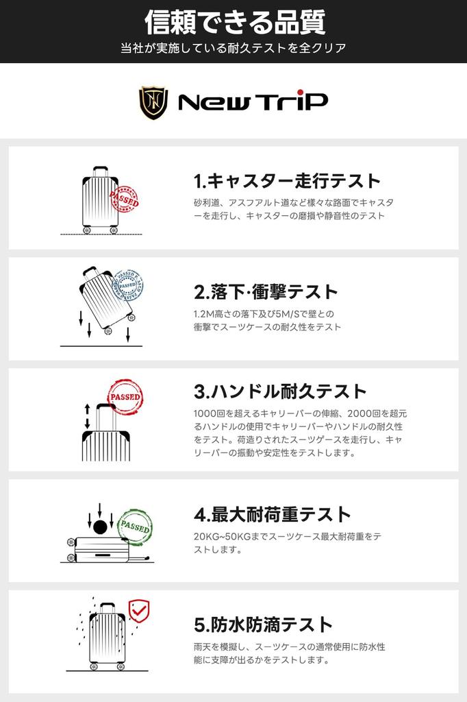 Переносите с чемоданом Средне-зеленого цвета [Новая поездка], Кейс, Стопор, Большой, Легкий, Размер, 4-7 ночей, 60 л, 3,7 кг,