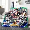 1pc Naruto Team Seven Adventure flannel Blanket for Super Soft Cute Comfort Blanket for Travel Bedding Couch Sofa Blanket Y72343
