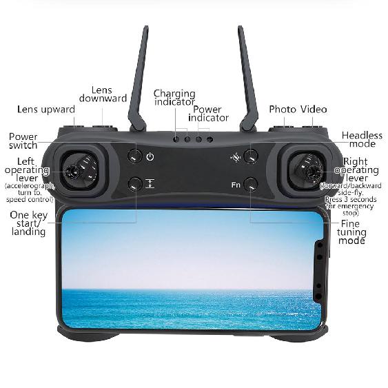 Xiaomi Foldable Aerial Photography And Video Drone Quadcopter Type With 4K Resolution Wide Angeled CAMERA Come With Remote Controller WIFI Compatible