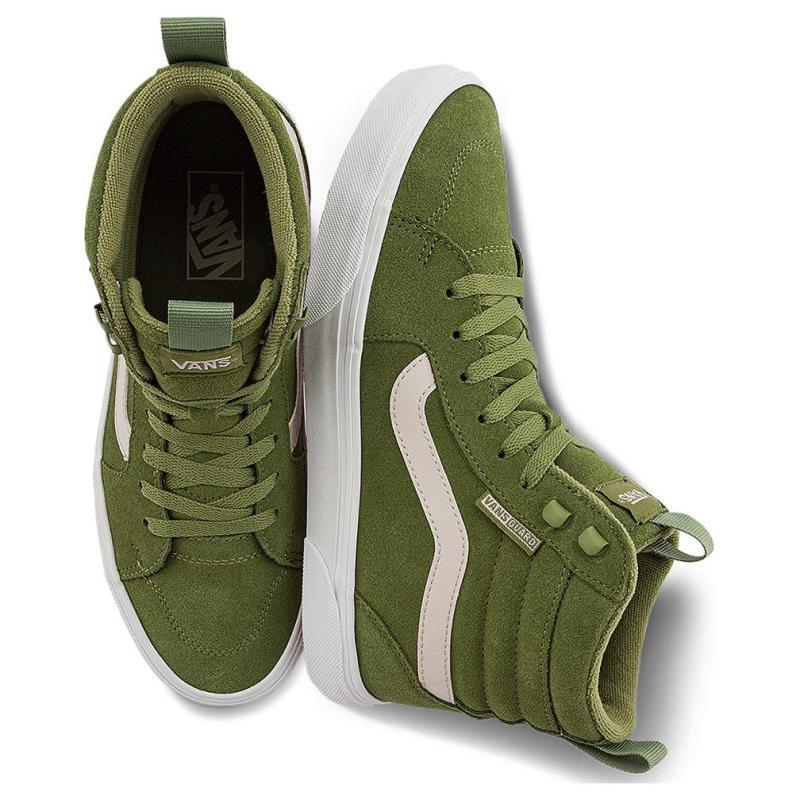 Vans Filmore Высокие кеды для скейтборда Женские зеленые кроссовки VN000D02ZBF