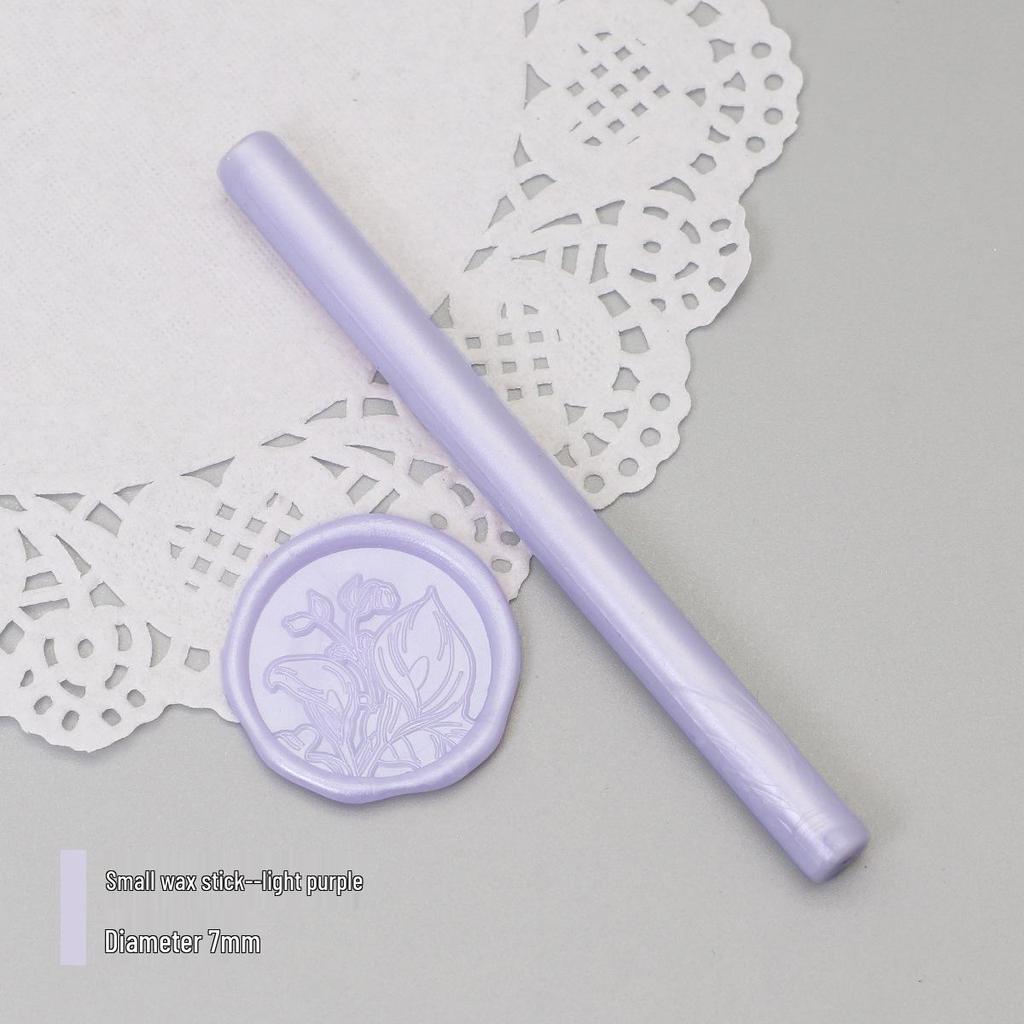 125 цветов перламутровые матовые палочки для сургучной печати, 10x0,7 см, Совместимы с восковыми пистолетами, Смешиваемые цвета
