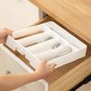 1/2Pcs Drawer Organizer Expandable Kitchen Tray for Utensils Adjustable Flatware Holder with 45388 Compartments Cutlery