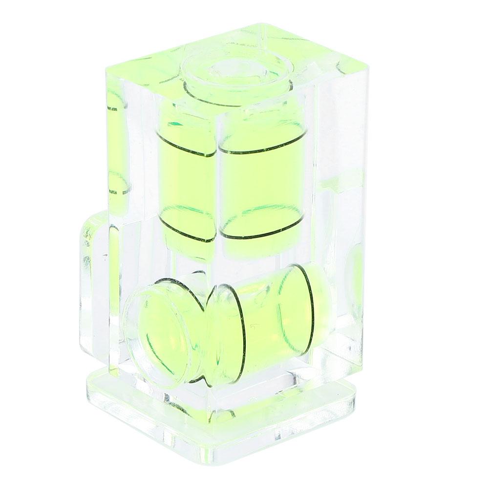 Пластиковый двухмерный маленький защитный чехол для горячего башмака с пузырьковым уровнем для универсальной зеркальной камеры