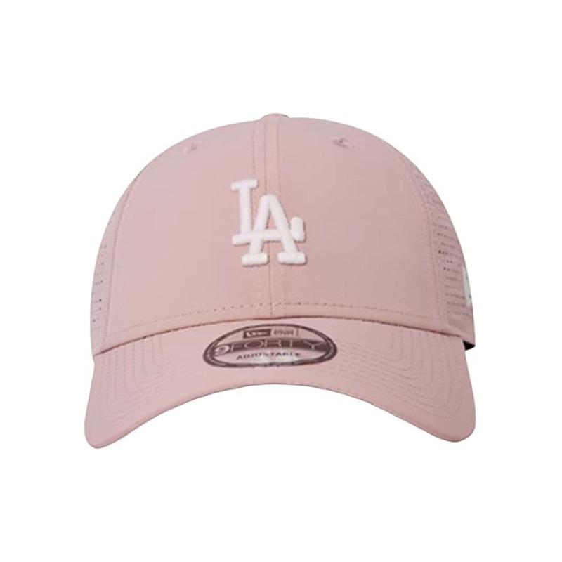 New Era Logo decoration, nylon peaked cap, same style for men and women, couple model, pink 14341217
