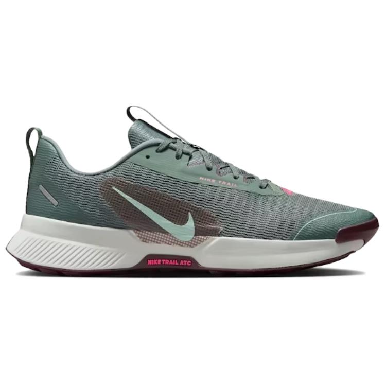 Nike Кроссовки мужские Juniper Trail 3 Clay Green Бордово-красный Светло-серебристый Мятный пеноматериал FQ0904-302