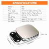 Baking Scale Digital Scale High Precision Digital Scale with Waterproof  5kg/0.1g Portable Kitchen Scale Baking Scale