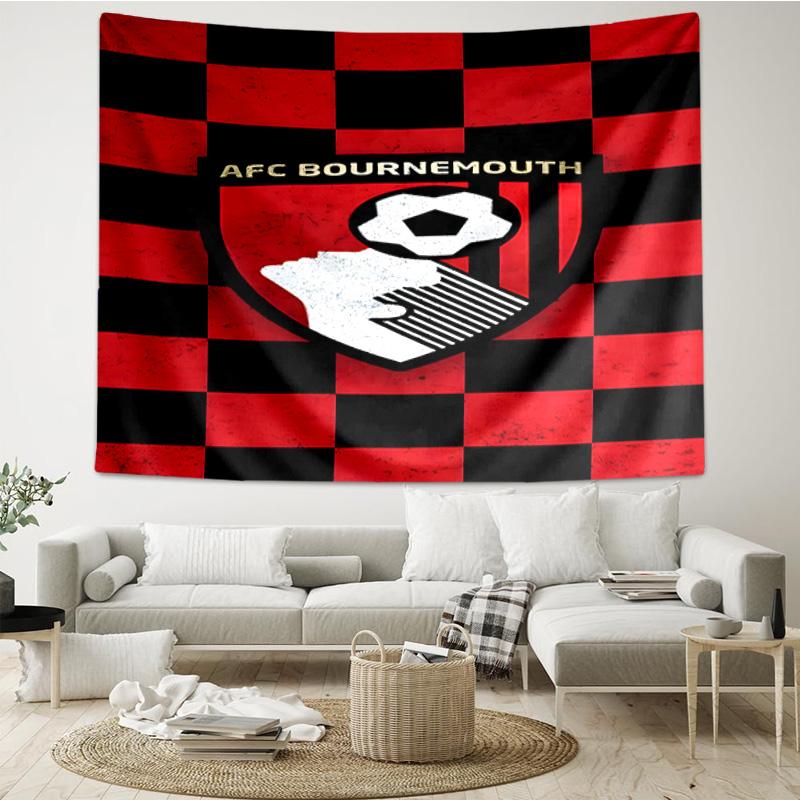 1PC Afc Crest Printed Tapestry Room Decoration Wall Hanging for Living Room Bedroom, dormitory, Birthday and Christmas gifts