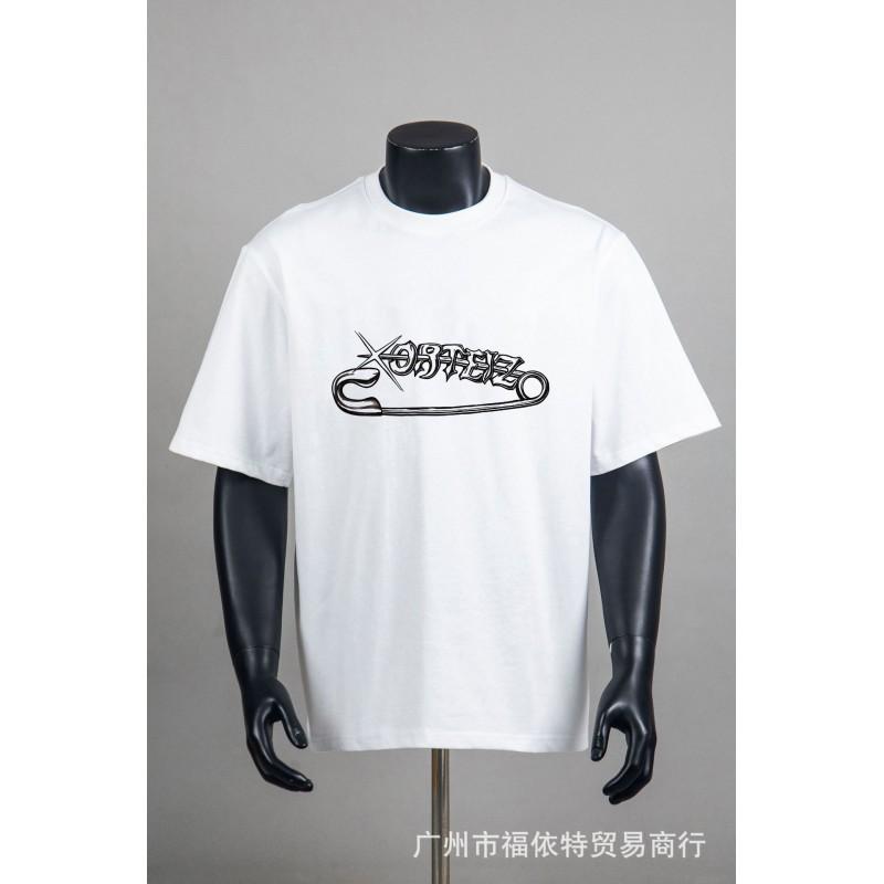 Corteiz Alcatraz Vintage Print T-Shirt Men Women Streetwear Loose Fit Short Sleeve Tee