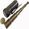 Victorian Nautical Marine Telescope Replica – 45.72 Cm Brass Spyglass with Leather Cover
