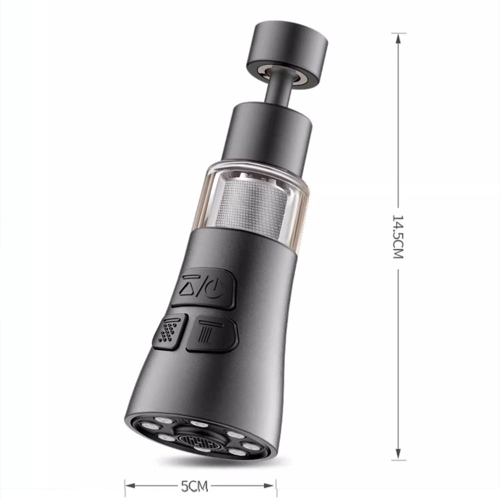 360° Rotate Kitchen Faucet Extender Splash Proof Washbasin Faucet Extender Universal