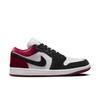Air Jordan 1 Low SE Velvet Black Toe Women Sneakers White Gym-Red FZ3242-001
