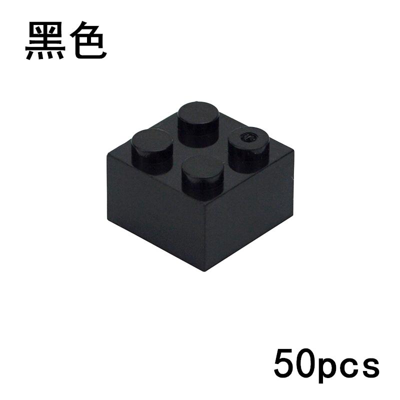 50 ШТ. 2x2 Точки Толстые Фигурки Кирпичики Сборка Конструкция Строительные Блоки Совместимые С 3003 Образовательные Игрушки Для Детей