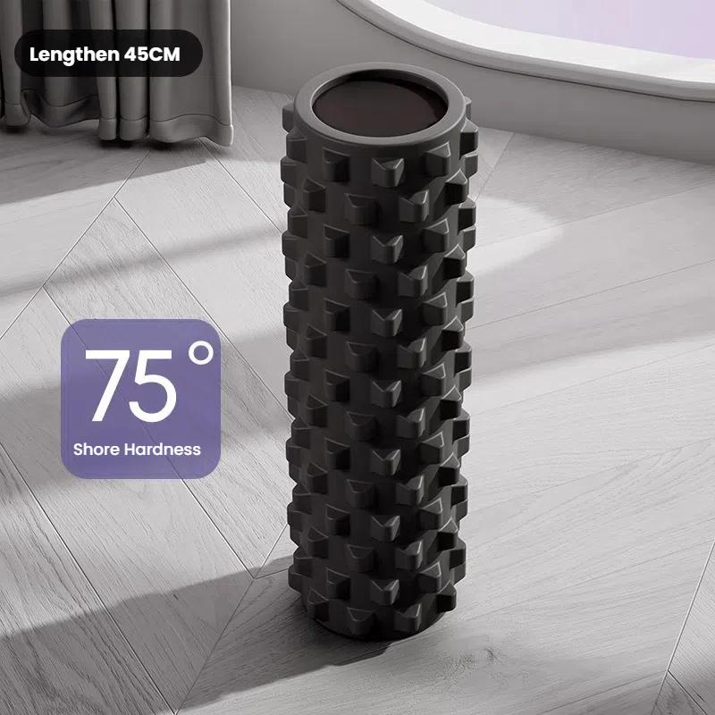 Ролик для йоги, пеноролик для фитнеса, пилатеса, упражнений, массажный блок для мышц, мягкий ролик из ЭВА для расслабления спины и ног, похудения