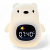 Pat Control Alarm Clock Animal-Shape Touch Night Light Sleep Training Clock  Bedroom