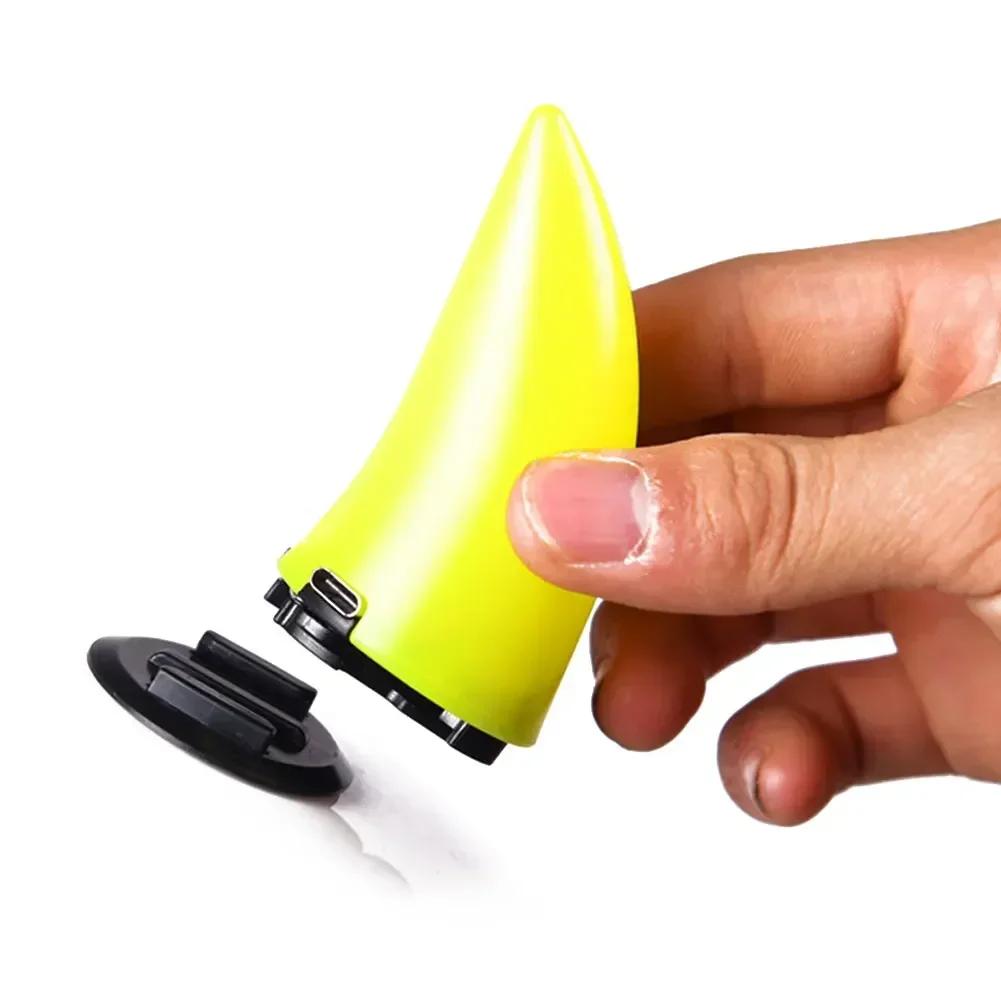 1 шт. Автомобильный мотоциклетный шлем Дьявольские рога со светом Милое украшение Мотокросс Полнолицевой Внедорожный шлем Украшение Автоаксессуары