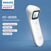 Infrared Forehead Thermometer Dual Sound and Light Reminders for Abnormal Body Temperature Memory Function Silent Mode LED HD Large Screen