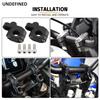 22/25/28mm Motorcycle Handlebar Risers Extension Heightening Clamp Mount Universal Fit For Harley Softail Dyna for Yamaha ATVs