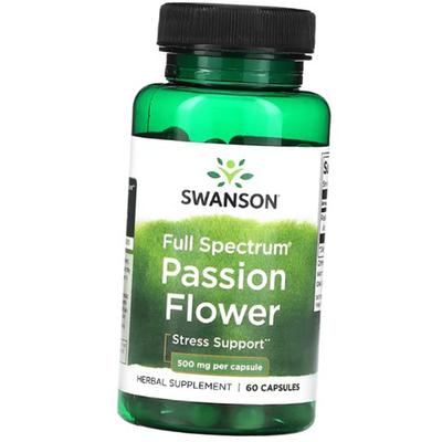 Пассифлора Экстракт, Full Spectrum Passion Flower 500, 60капс (71280157)