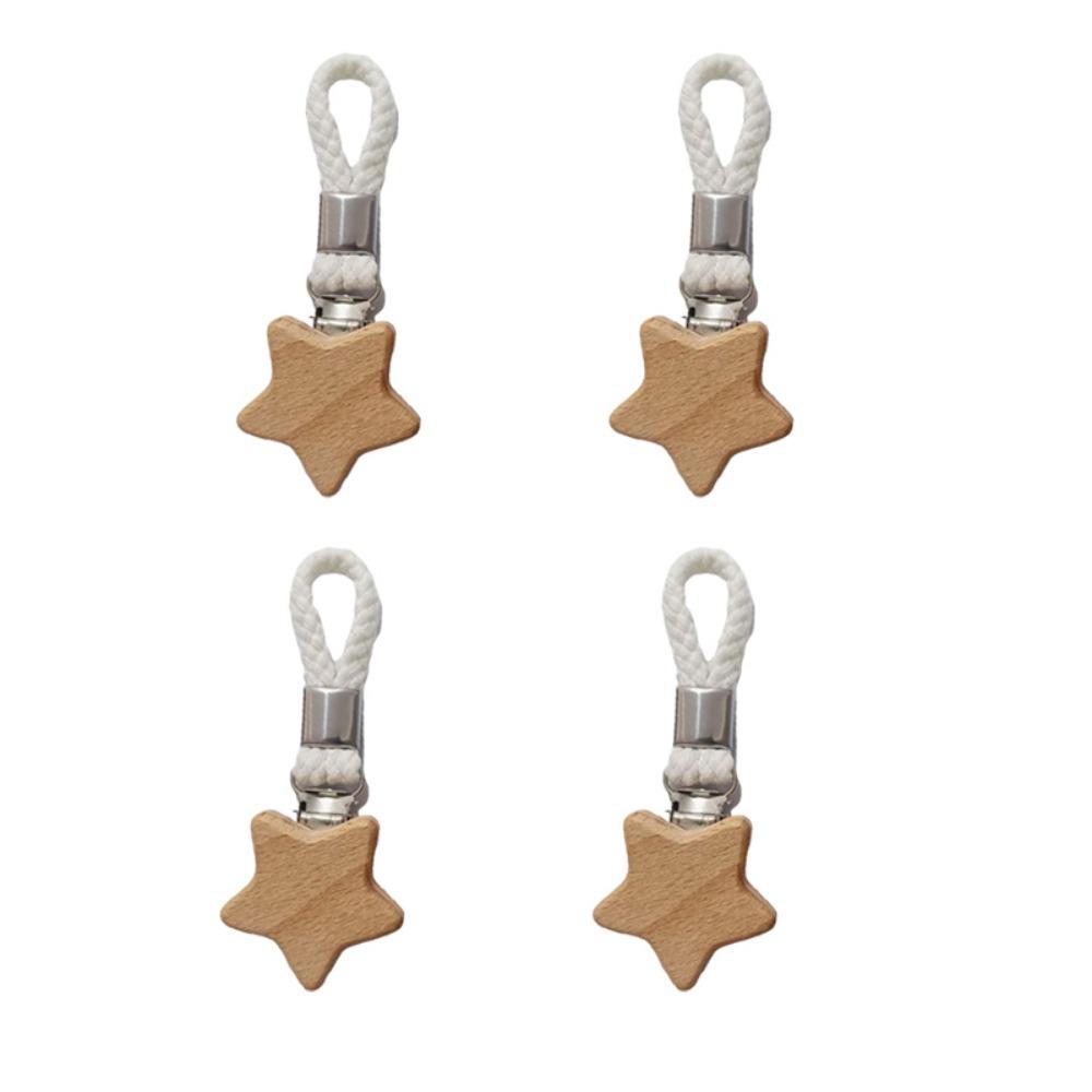 4PCS Heart Shape Towel Clamp Metal Clamp Hand Towel Hook Clothes Hanger  Closet