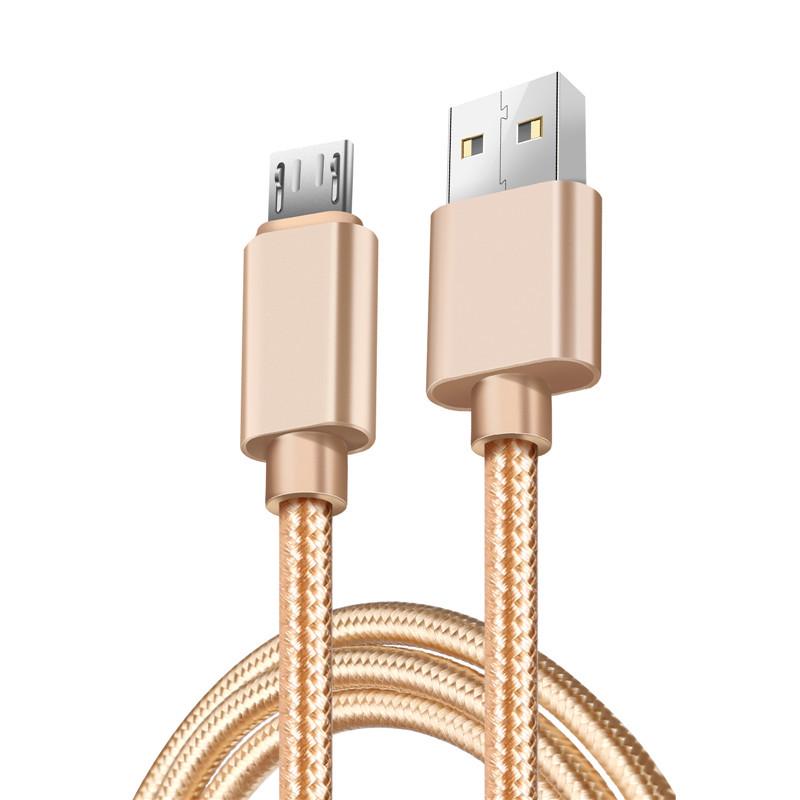 3M нейлоновый оплетенный кабель Micro USB для зарядки мобильных телефонов Huawei Xiaomi Vivo