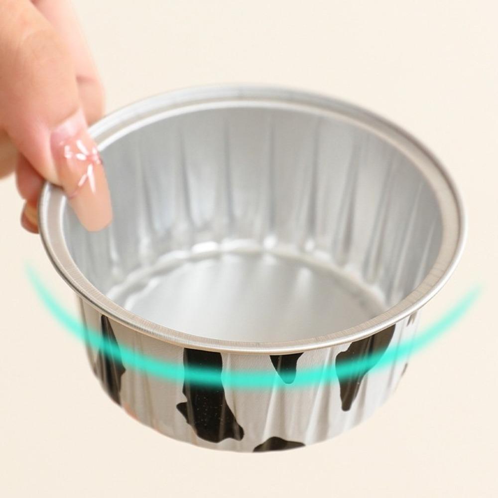 40Pcs Aluminum Foil Oven Mold Bowl Reusable Cake Baking Tray Pastry Tools Cake Wrappers  Party