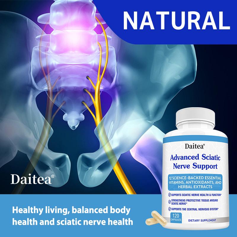 Vitamin B Complex & Herbal Extract Blend, 120 Capsules Dietary Supplement