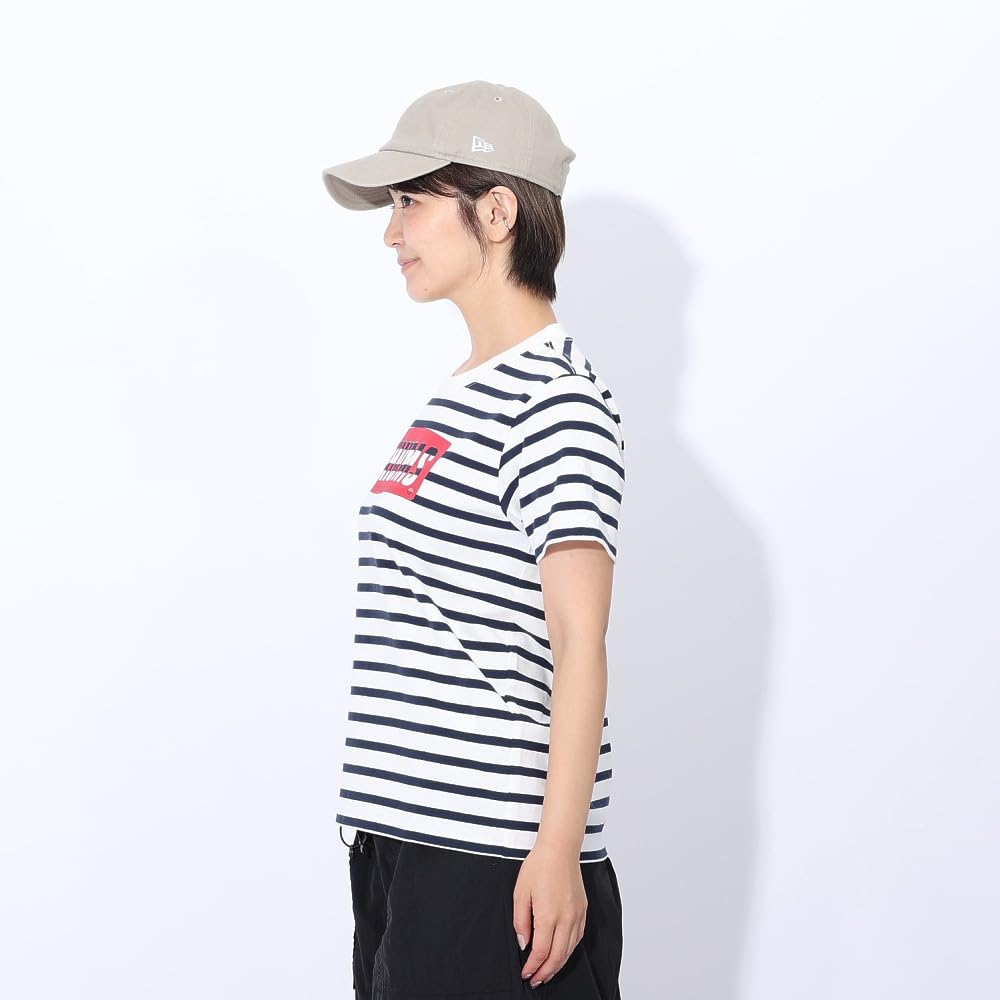 Футболка с логотипом WM [Chums] Футболка женская белая/темно-синяя×красная2