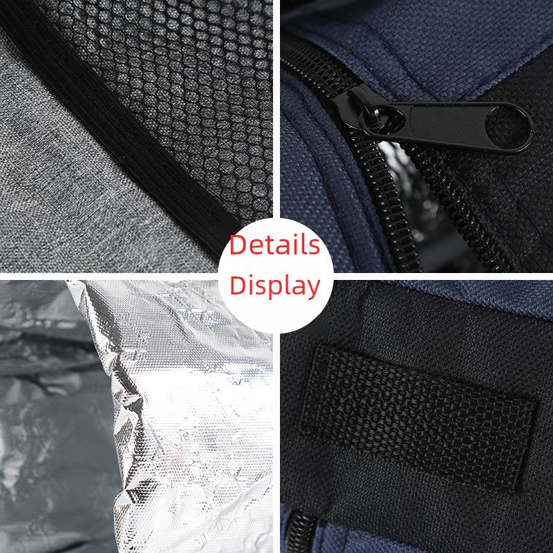 Oxford Cloth Insulated Ice Pack Strap Cover for Portable Beverage/Milk Kettle