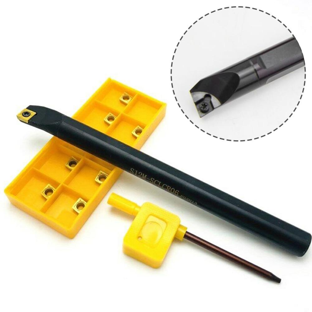 Твердосплавный инструментальный брусок для точения отверстий CCMT0602 Фреза, золото