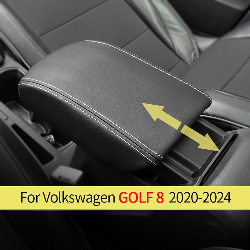 For VW Golf 8 Volkswagen MK8 Accessories 2020 2021 2022 2025 2024 Armrest Box Protective Cover Auto Accessories Interior Pad