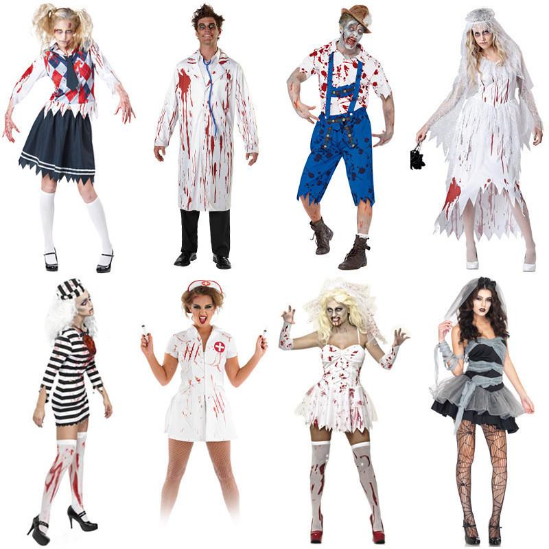 Spooky Zombie Bride Vampire Costume For Halloween Parties And Stage Performances Perfect For All