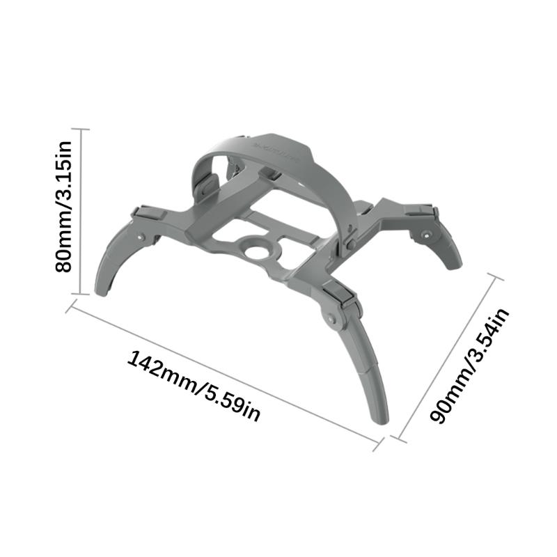 Foldable Landing Gear Drones Leg Extenders for Mini 5Pro Drones Elevations Height Increase and Stability Protections