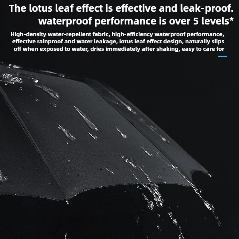 Зонт Автоматический зонт Дождевик и солнцезащитный 10-спицевой складной зонт Зонт-тень Защита от УФ-лучей