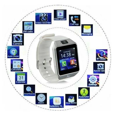 Умные часы Bluetooth DZ09 Телефон с камерой Поддержка TF-карты Умные часы для звонков для смартфона Мужские Женские Умные часы
