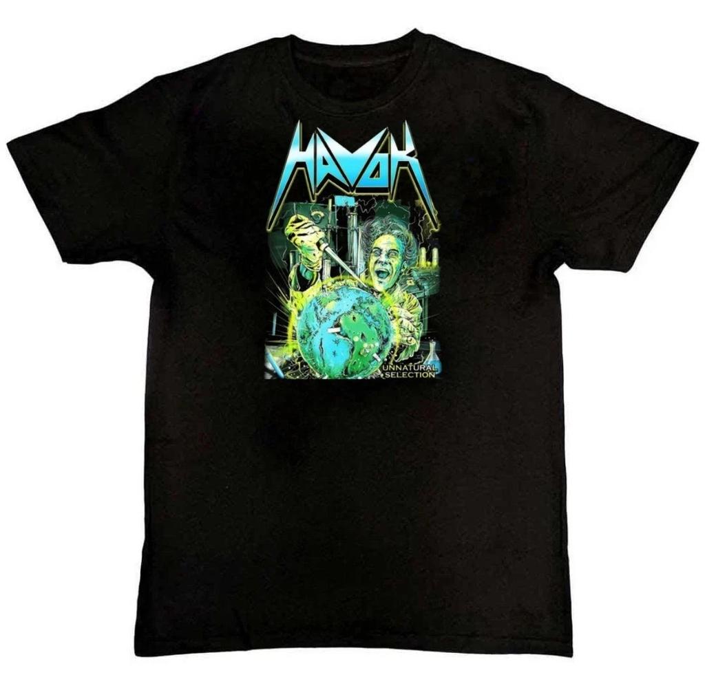 Havok Band Unnatural Selection Album Graphic Mens T-Shirt