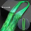 Hair Extension Thread Kit: Gold, Silver, & Seven-Color PET Glitter Threads with Pliers & Crochet Hook for Braiding & Wig Styling