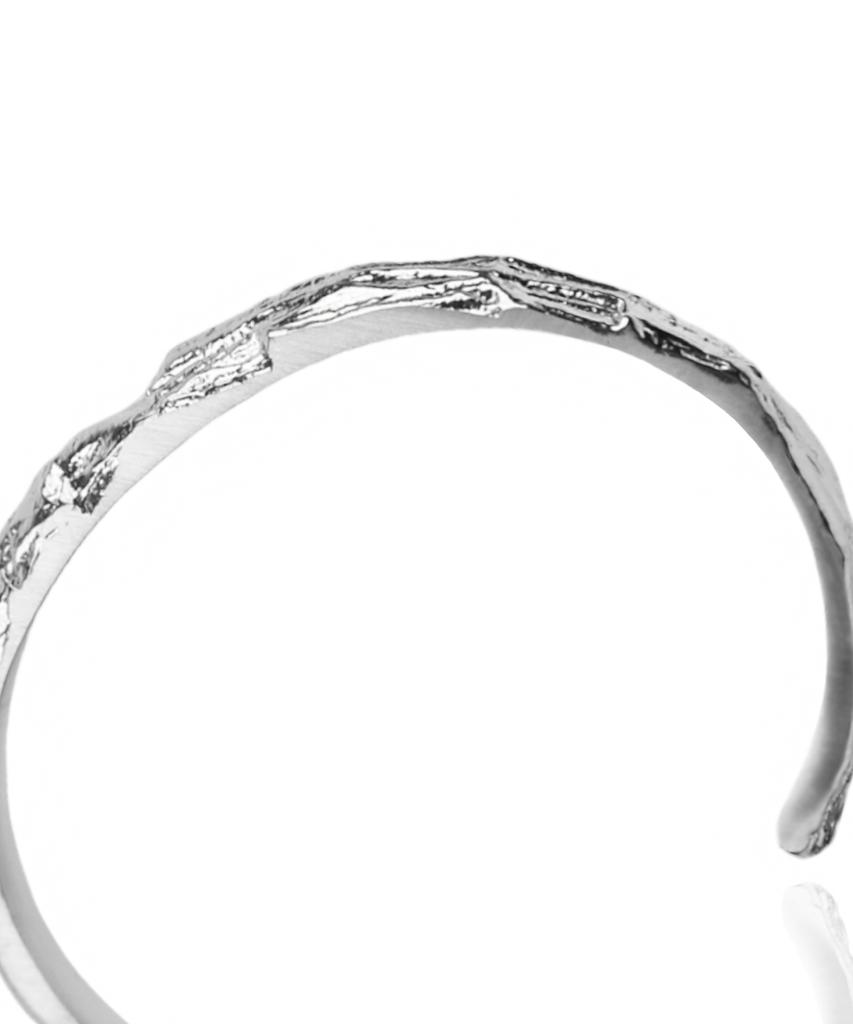 Manig Cragio R Silver Bangle
