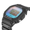 ORIGIN Limited Model Iridescent Color Casio CASIO Digital Watch Black Rainbow Reimported Overseas Model G-SHOCK G-Shock DW-5600SR-1 [Item]
