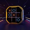 Детская электрическая игровая консоль, игрушка 3-в-1 XO, розетка-головоломка, шахматная игра на память, портативный образовательный портативный игровой автомат для малышей, подарок для мальчиков и девочек