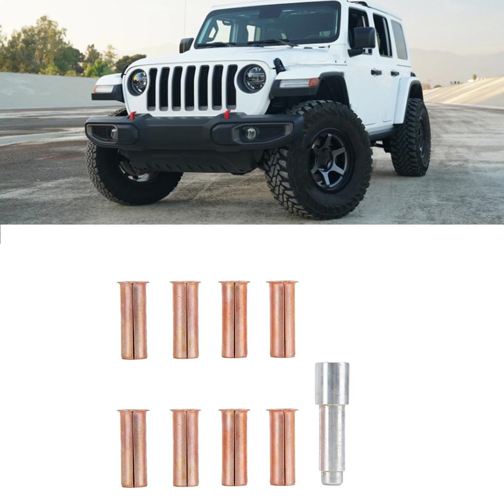 Комплект втулок для штифтов дверных петель Подходит для Jeep Wrangler 2007-2018