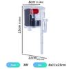 Многофункциональный 3в1 Аквариумный насос-водопад Тихий погружной водяной фильтр с регулируемым потоком для аквариумов
