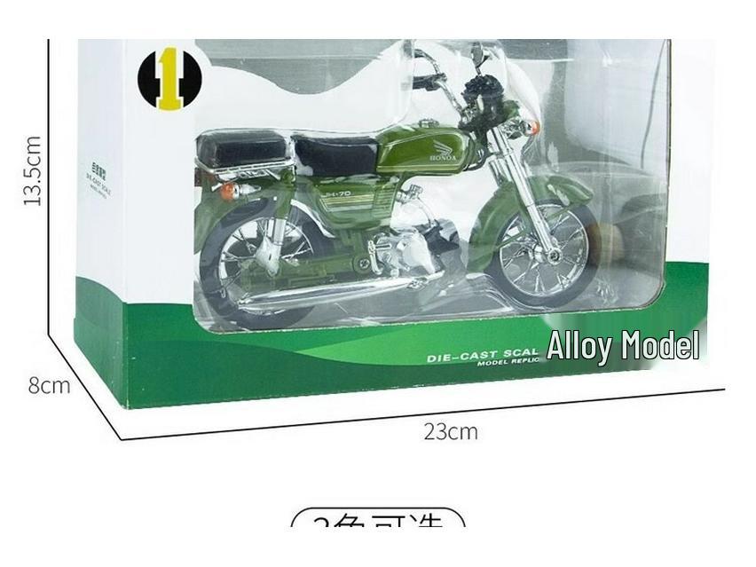 In-Stock Retro Honda Jialing Motorcycle Model - Perfect Birthday Gift for Dad