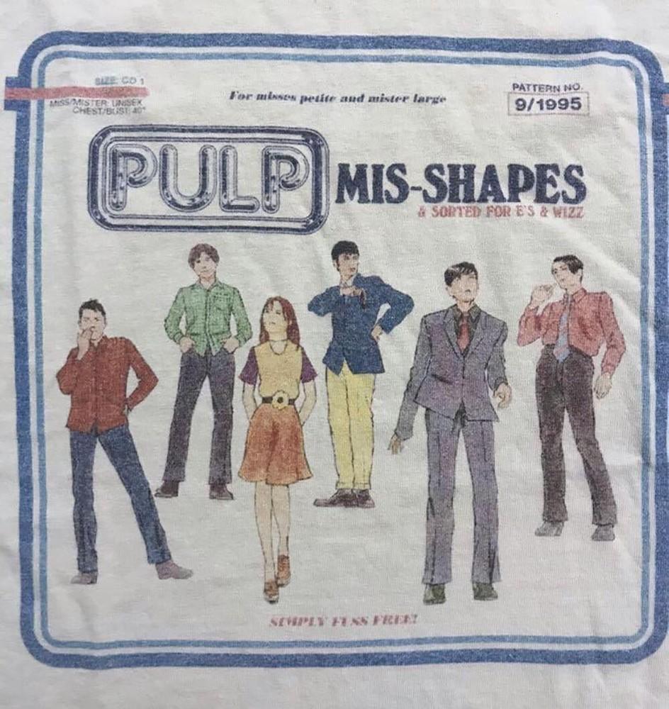 Pulp Mis-Shape Album Band Collection Gift For Fan S to 5XL T-shirt Unisex T-Shirt