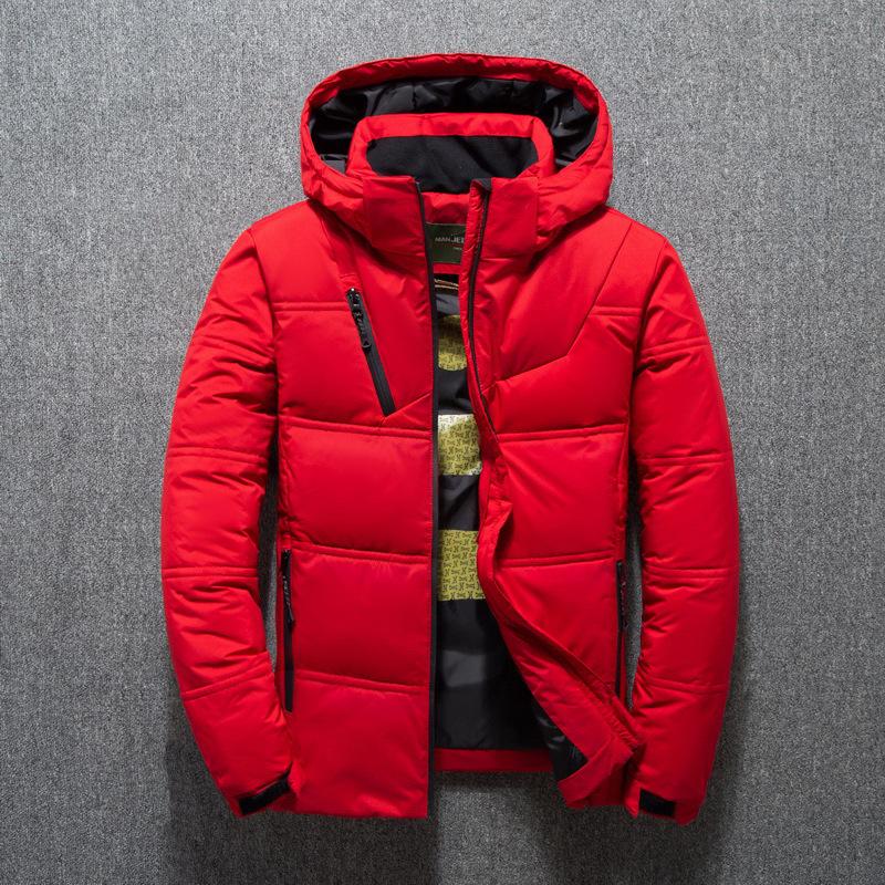 New Men's Down Jacket Trendy Korean Version Short Thickened Winter Leisure Outdoor Men's Down Jacket